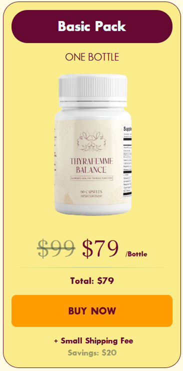 Thyrafemme Balance Price